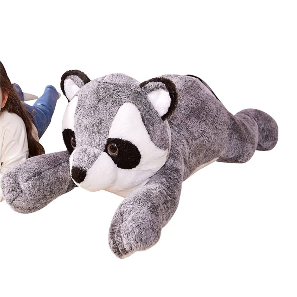 Giant Cuddly Raccoon Plush Toy